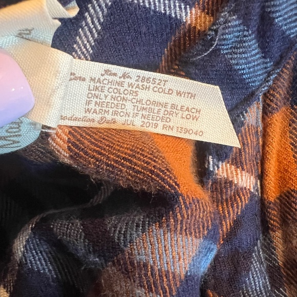 Matilda Jane Women's Plaid Lagenlook, boho, Cottagecore, Rustic Top, Size XL - Picture 5 of 12